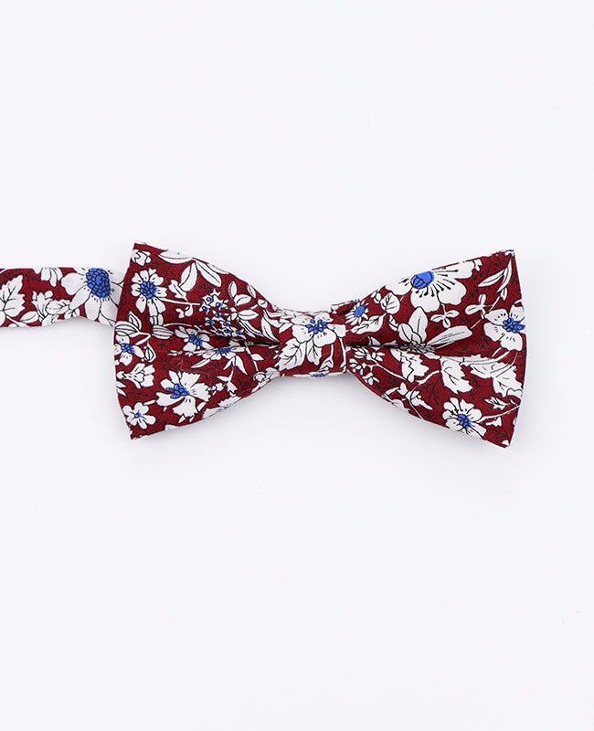 Fliege Liberty Rot n°1 Kinder aus Baumwolle «Clovis»