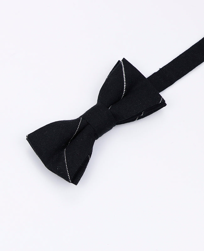 Fliege Tartan Schwarz n°2 Kinder aus Baumwolle | Marcel - Unipap's