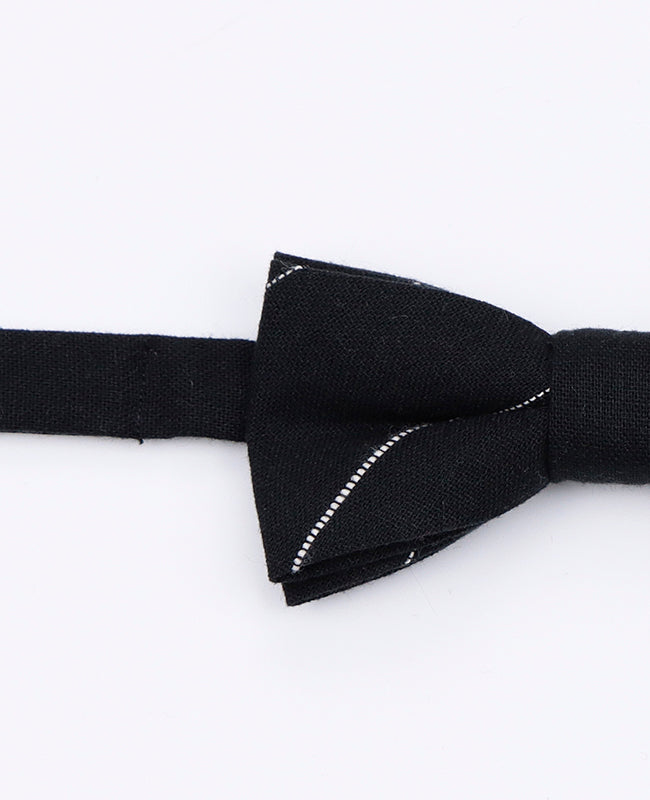 Fliege Tartan Schwarz n°2 Kinder aus Baumwolle | Marcel - Unipap's