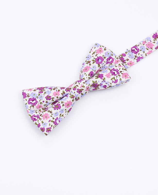 Fliege Liberty Violett Kinder Baumwolle | Gaspard - Unipap's