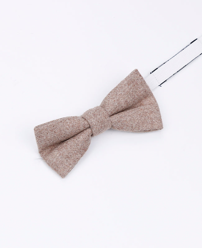 Fliege Beige n°1 Kinder aus Wolle | Claude - Unipap's
