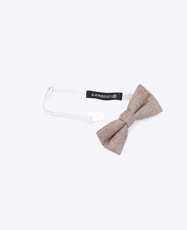 Fliege Beige n°1 Kinder aus Wolle | Claude - Unipap's