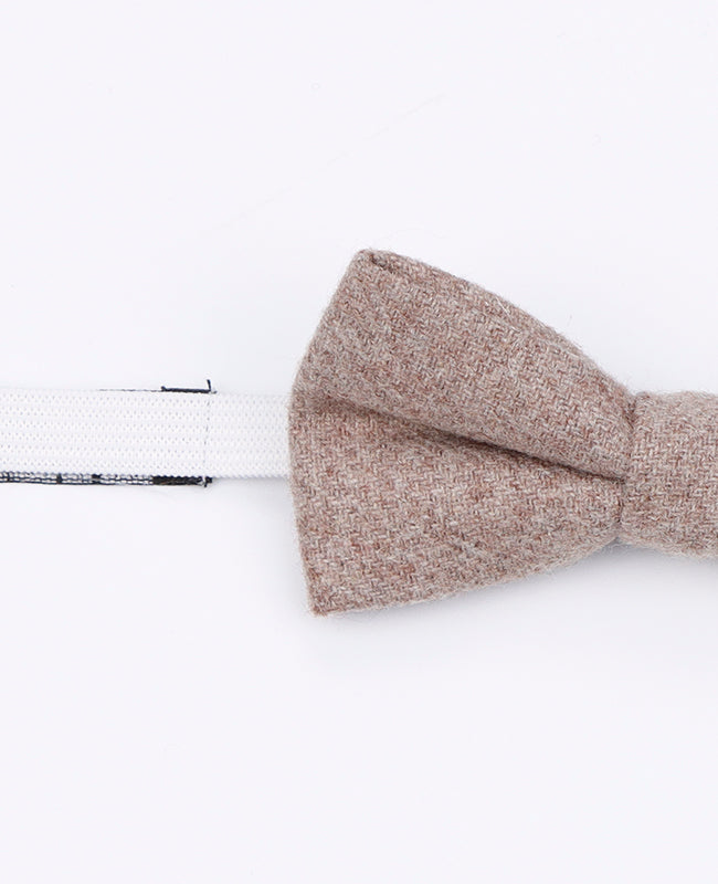 Fliege Beige n°1 Kinder aus Wolle | Claude - Unipap's