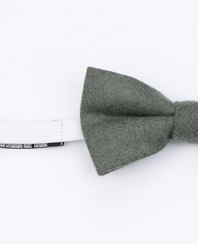 Fliege Grün Nr. 2 Kinder aus Wolle | Claude - Unipap's