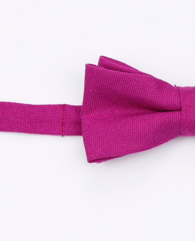 Fliege Violett Nr. 1 Kinder aus Leinen | Basile - Unipap's