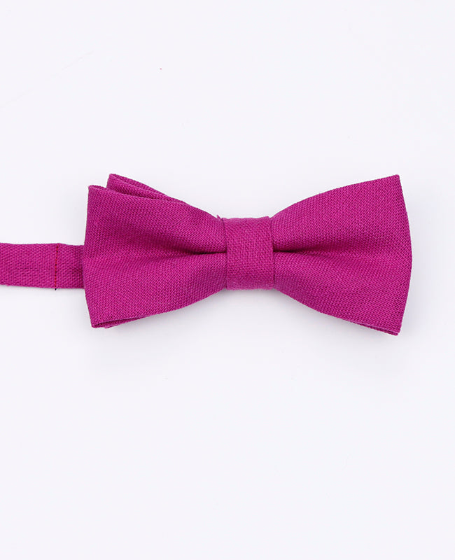 Fliege Violett Nr. 1 Kinder aus Leinen | Basile - Unipap's