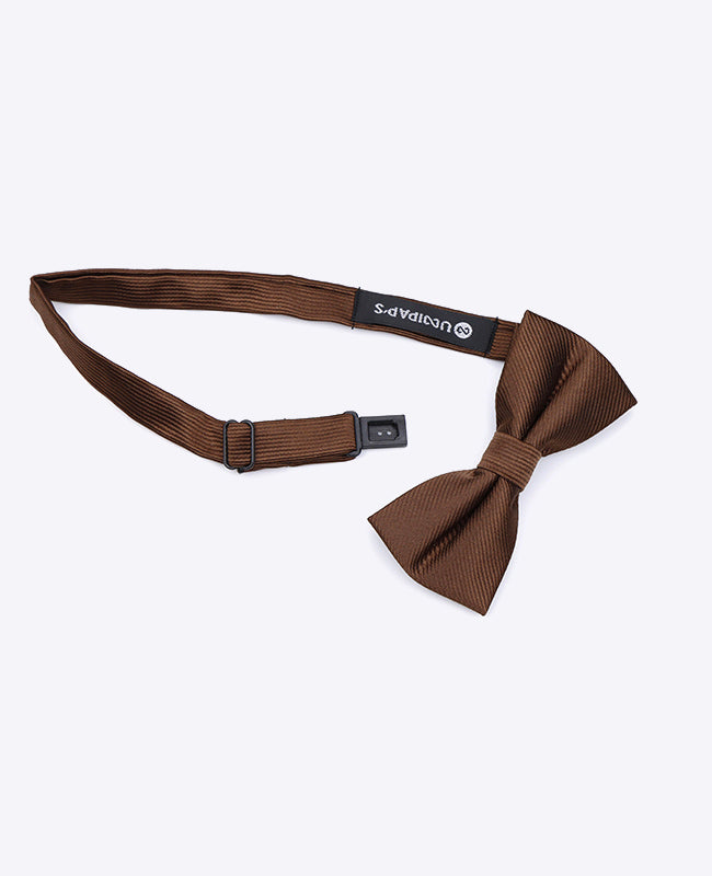 Fliege Braun Kinder aus Polyester | Lucien - Unipap's