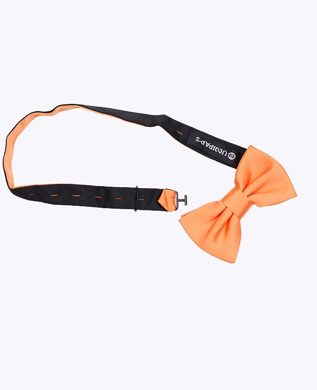 Fliege Orange Nr. 2 Kinder aus Polyester «Anatole»