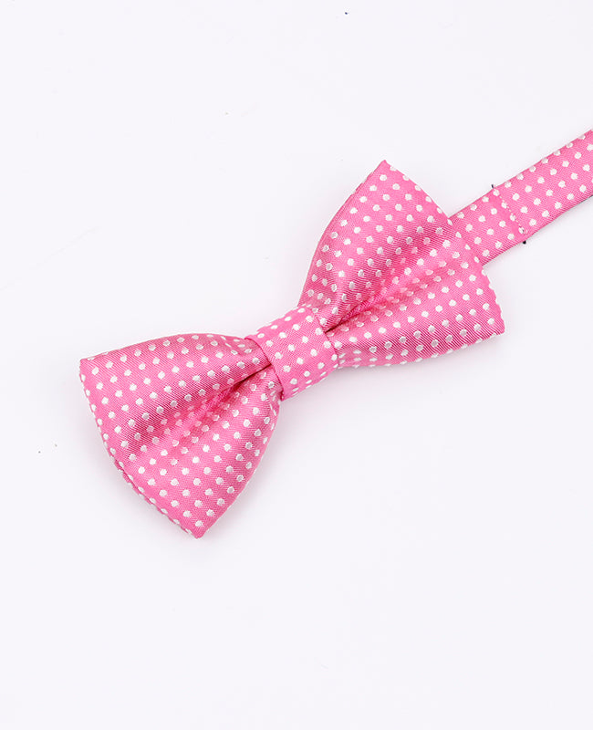 Rosa Fliege mit Punkten für Kinder aus Polyester | Louis - Unipap's