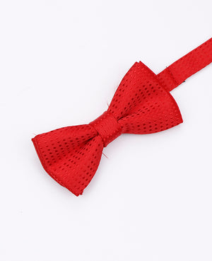 Rote Fliege Nr. 1 mit Punkten für Kinder aus Polyester | Louis - Unipap's