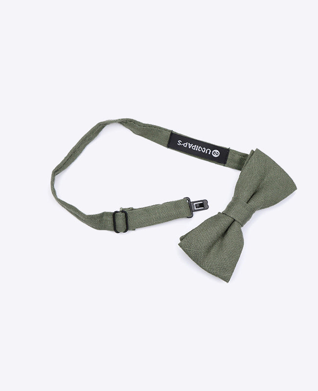 Noeud Papillon Vert n°3 Enfant en Coton | Edgard | Unipap's