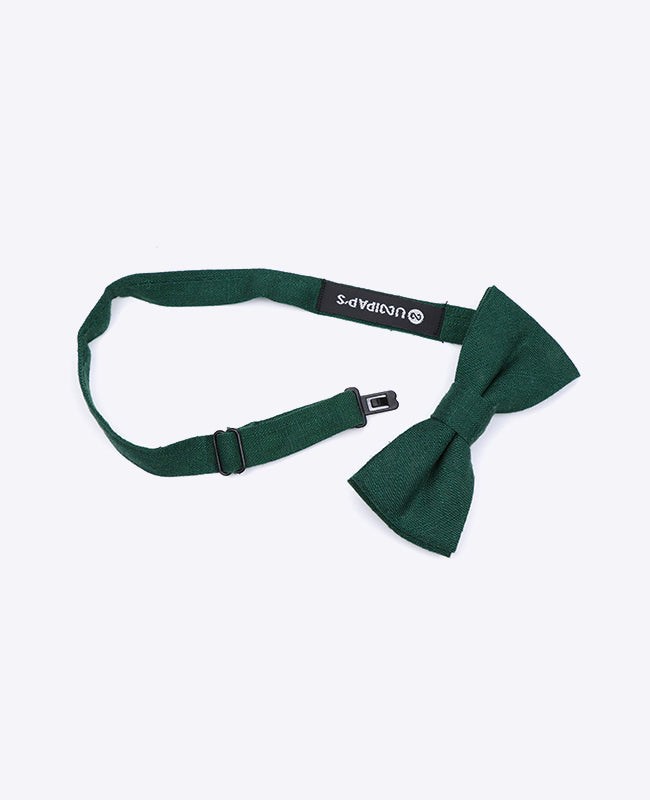 Noeud Papillon Vert n°4 Enfant en Coton | Edgard | Unipap's