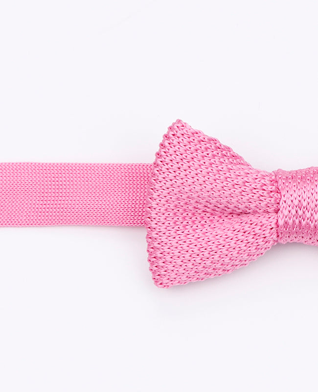 Noeud Papillon Rose n°2 Enfant en Tricot «Léon»