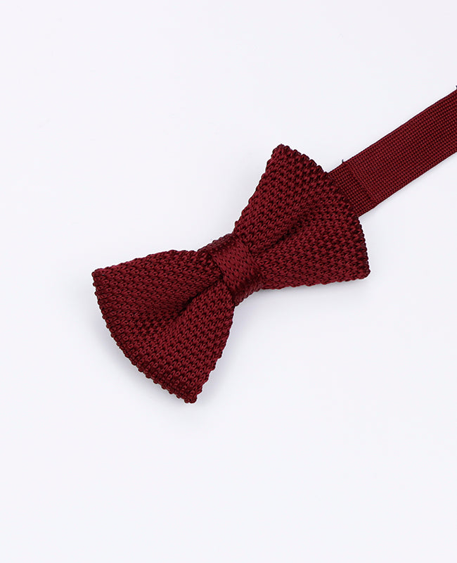 Fliege Rot Nr. 1 Kinder aus Strick «Léon»