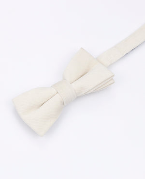 Weiße Kinder-Fliege aus Samt | Marius - Unipap's