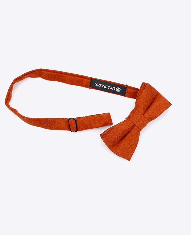 Fliege Orange Nr. 1 Kinder Samt-Optik | Simon - Unipap's
