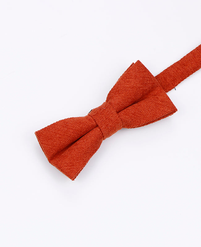 Fliege Orange Nr. 2 Kinder Samt-Optik | Simon - Unipap's