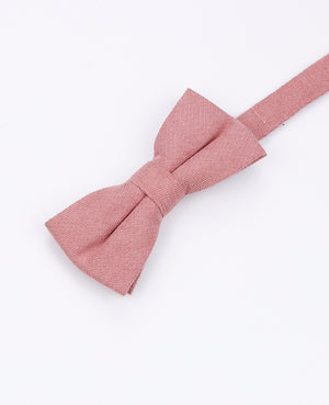 Fliege Rosa Nr. 2 Kinder in Samt-Optik «Simon»