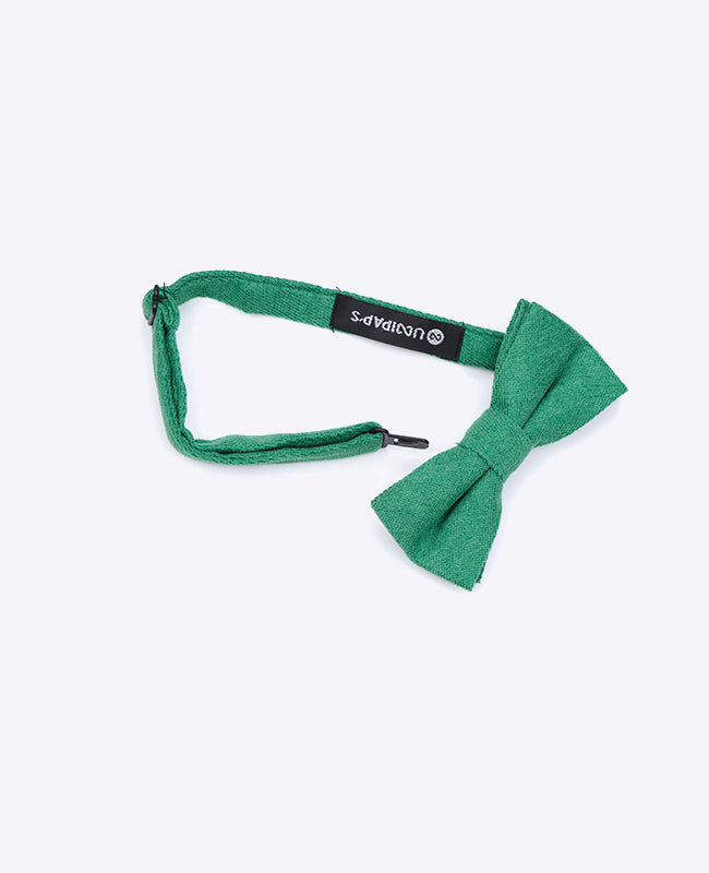 Fliege Grün n°3 Kinder Samt-Effekt | Simon - Unipap's