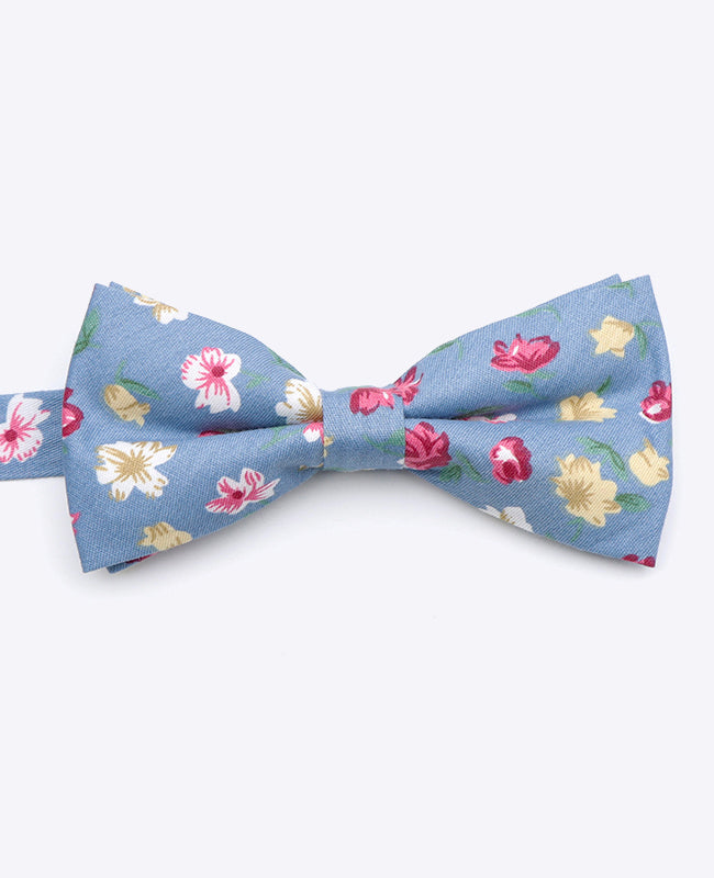 Fliege Liberty Blau n°4 Herren Baumwolle | Gaspard - Unipap's