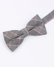 Fliege Tartan Grau n°2 Herren aus Baumwolle | Marcel - Unipap's
