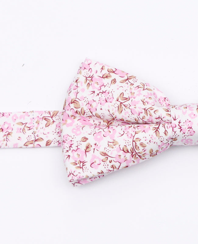 Liberty Fliegen Rosa n°4 Vater & Sohn Baumwolle «Gaspard»