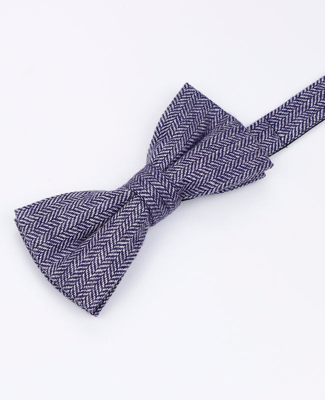 Fliege Blau Herr aus Wolle 