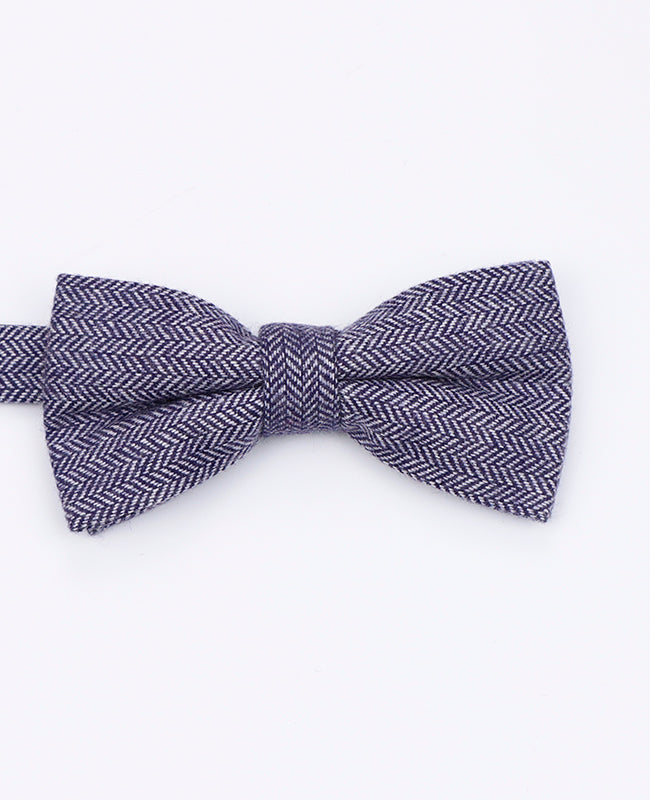 Fliege Blau Herr aus Wolle 