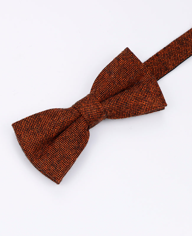 Fliege Orange Herren aus Wolle | Claude - Unipap's