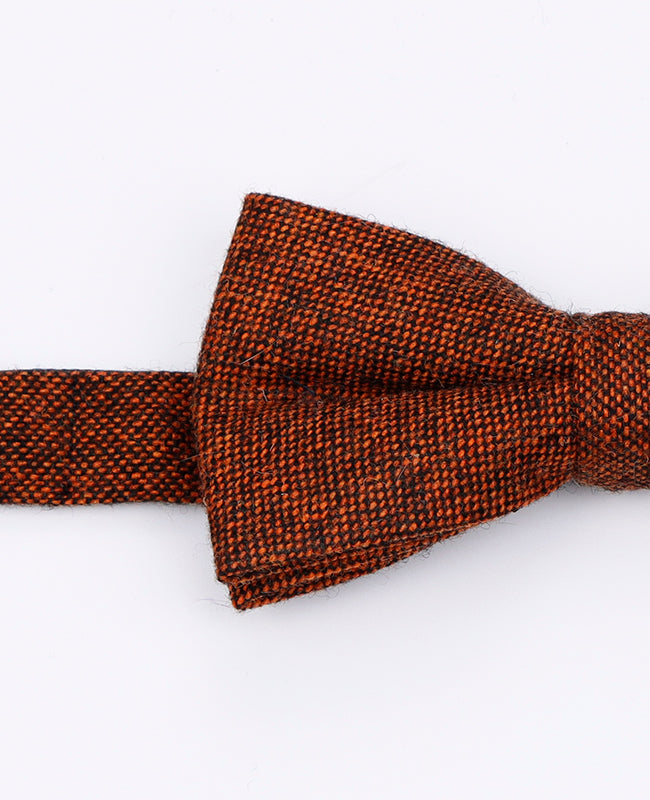 Fliege Orange Herren aus Wolle | Claude - Unipap's