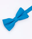 Fliege Blau n°3 Herren Leinen | Basile - Unipap's