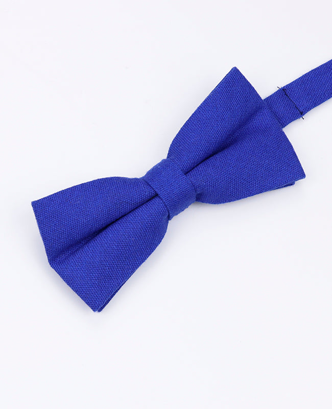 Fliege Blau n°4 Herren Leinen | Basile - Unipap's