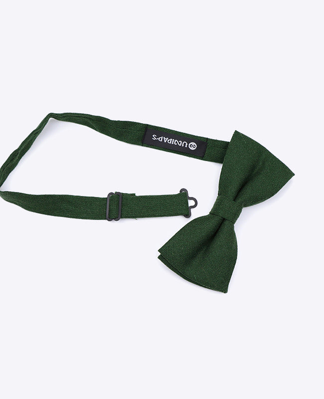 Fliege Grün Nr.2 Herren aus Leinen | Basile - Unipap's