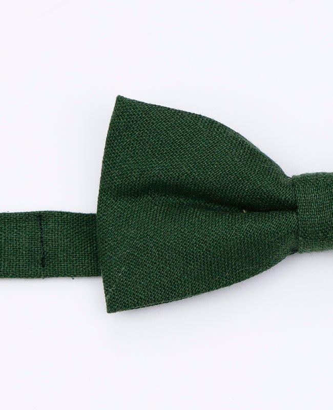 Fliege Grün Nr.2 Herren aus Leinen | Basile - Unipap's