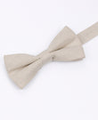 Fliege Beige Herren aus Baumwolle «Edgard»