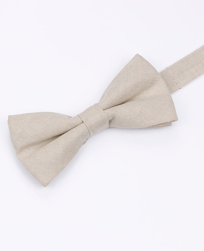 Fliege Beige Herren aus Baumwolle «Edgard»