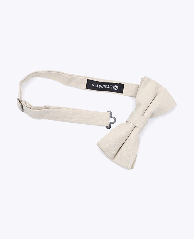 Fliege Beige Nr. 1 Herren aus Baumwolle