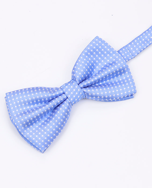 Blaue Fliege n°2 mit Punkten für Herren aus Polyester | Louis - Unipap's