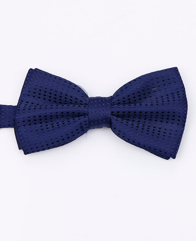 Blaue Fliege n°3 mit Punkten für Herren aus Polyester | Louis - Unipap's