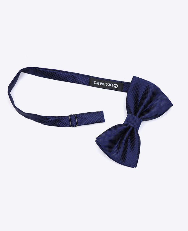 Fliege Blau n°3 Herren aus Polyester | Martin - Unipap's