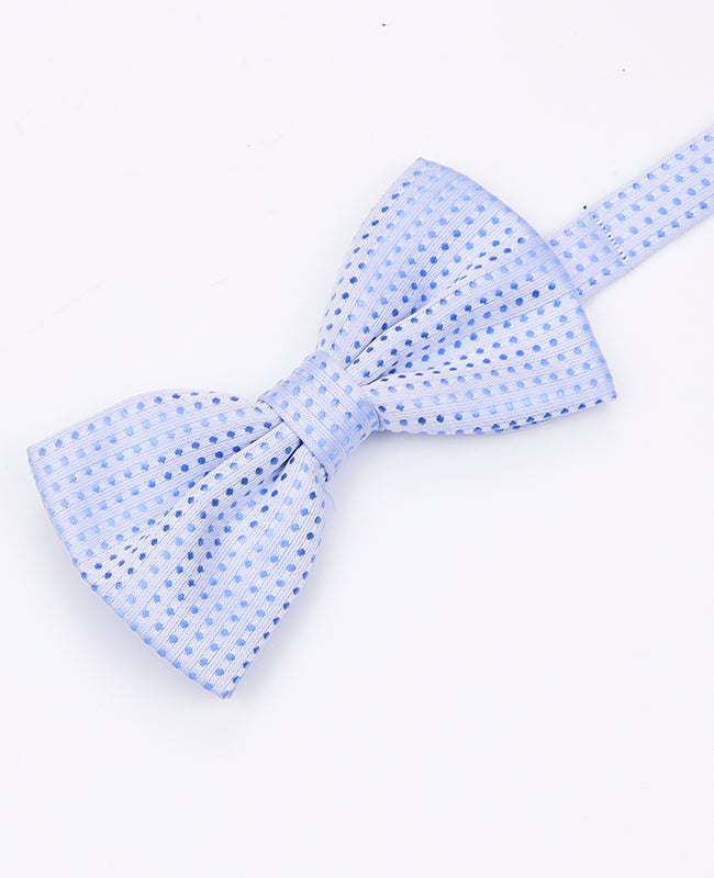 Blaue Fliege n°6 mit Punkten Herren aus Polyester | Louis - Unipap's