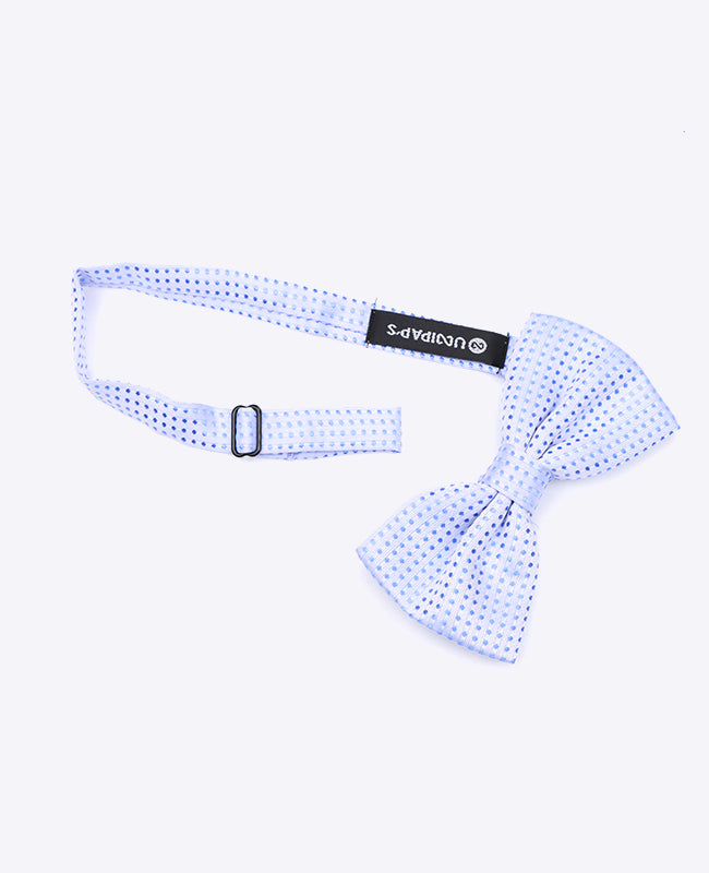 Blaue Fliege n°6 mit Punkten Herren aus Polyester | Louis - Unipap's
