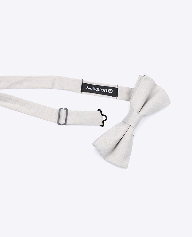 Fliege Grau n°2 Herren aus Polyester | Octave - Unipap's