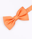 Fliege Orange Nr. 2 Herren aus Polyester 