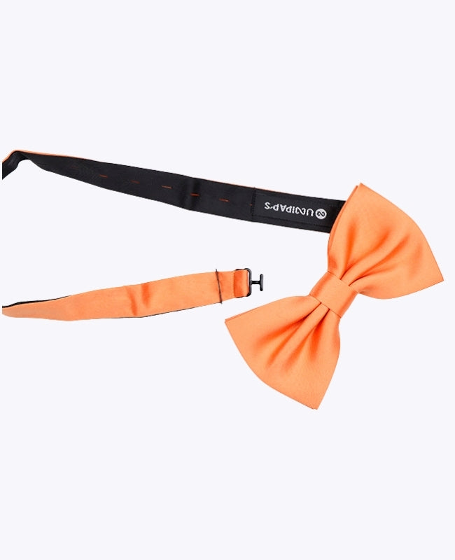 Fliege Orange Nr. 2 Herren aus Polyester «Anatole»
