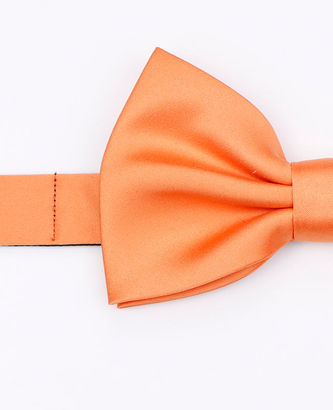 Fliege Orange Nr. 2 Herren aus Polyester 