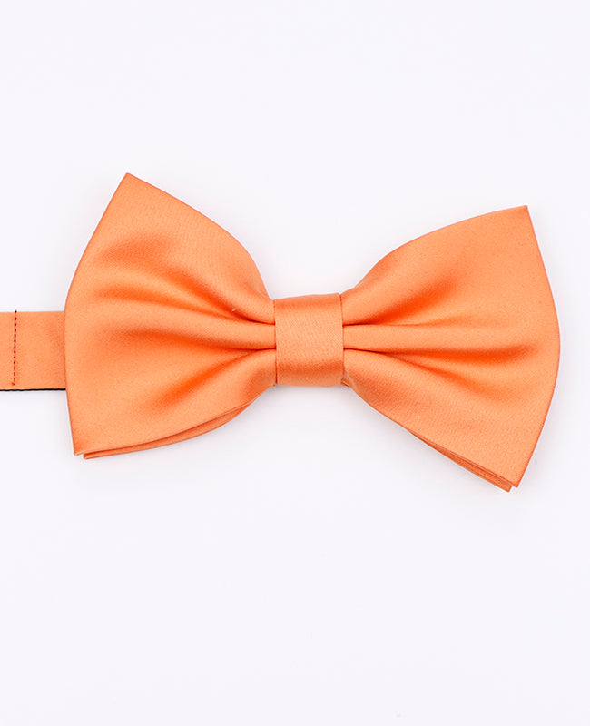 Fliege Orange Nr. 2 Herren aus Polyester 