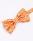 Orange Gepunktete Fliege für Herren aus Polyester | Louis - Unipap's