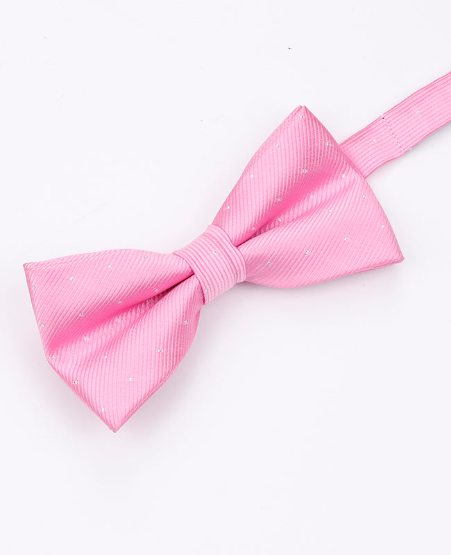 Fliege Rosa mit Punkten Herren aus Polyester | Georges - Unipap's