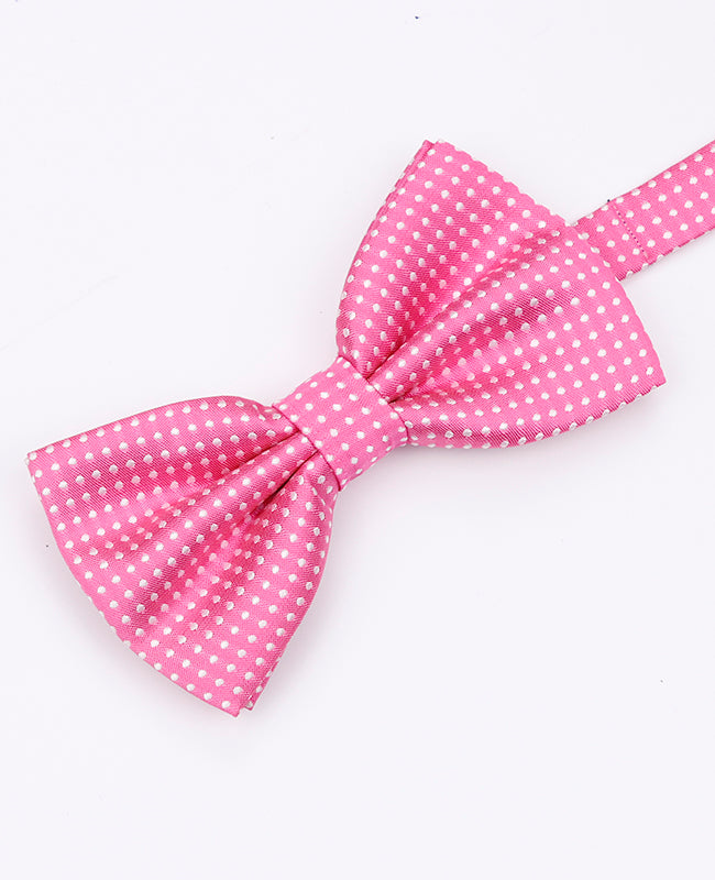 Rosa Fliege n°2 mit Punkten für Herren aus Polyester | Louis - Unipap's